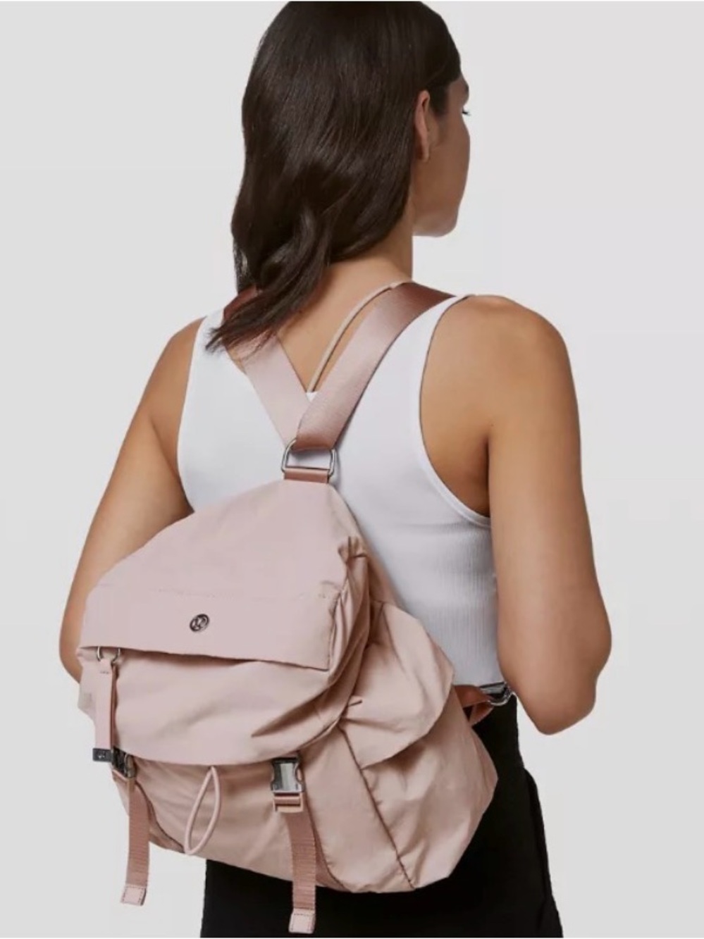 Lululemon Back To Me Pink Convertible Backpack BNWT - Picture 2 of 9